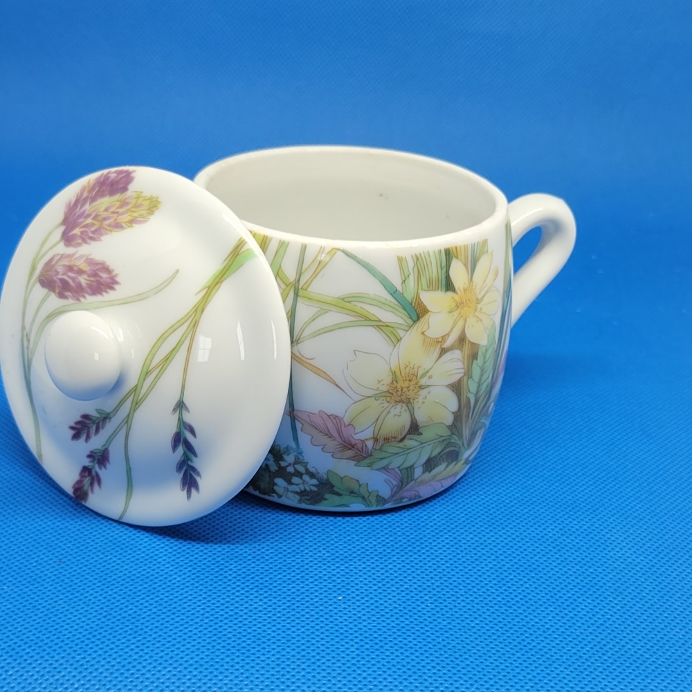 Vintage Pillivuyt Marmite Sugar Bowl porcelain France